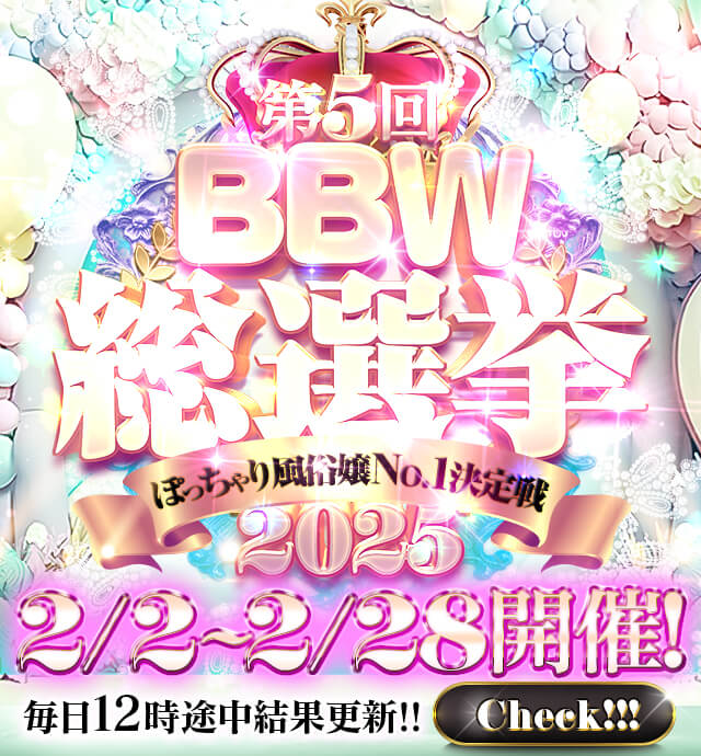 西船橋ぽっちゃり風俗 BBW総選挙